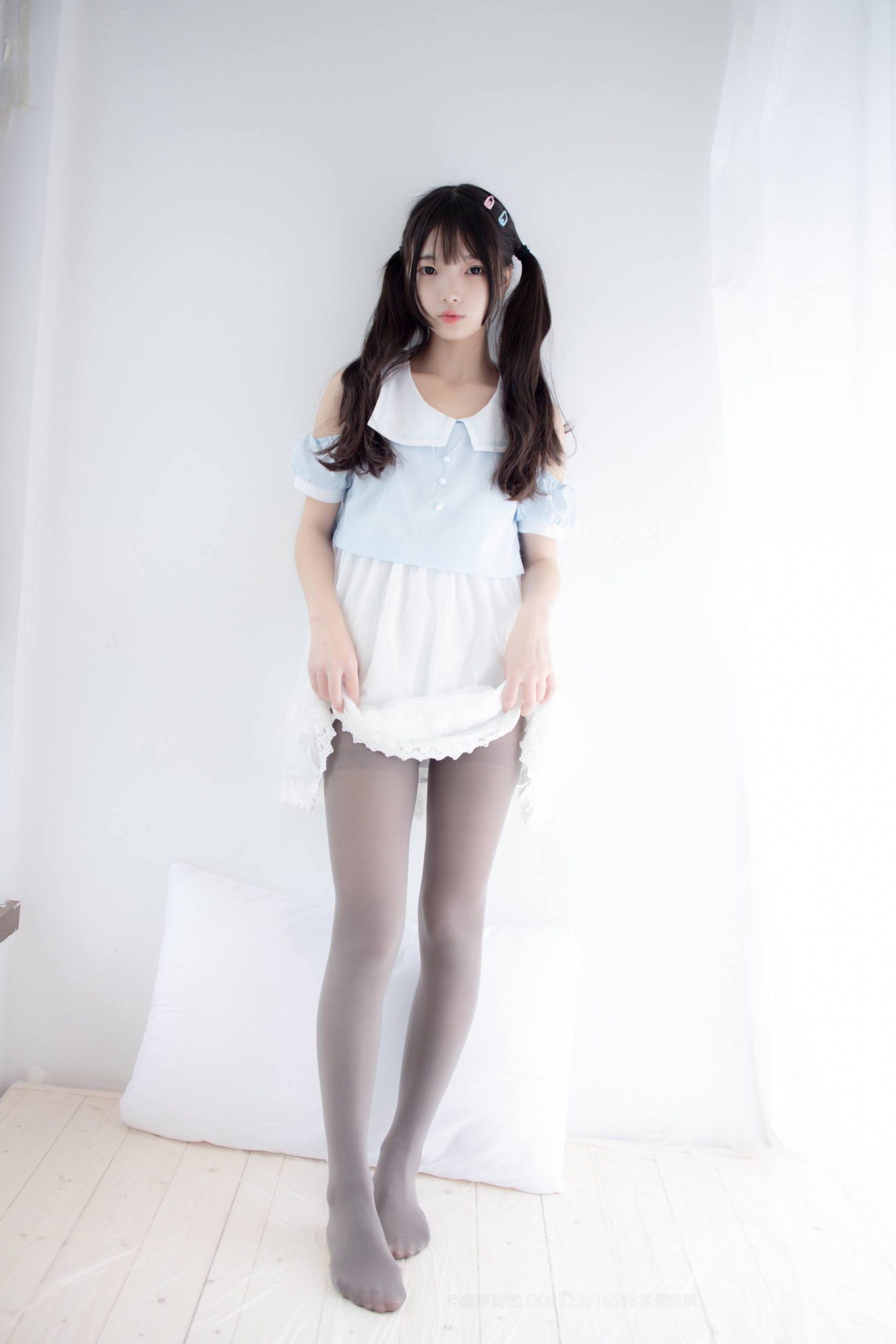 图片[4]-超级甜美的灰丝小姑娘【86P】20005-妹妹图库
