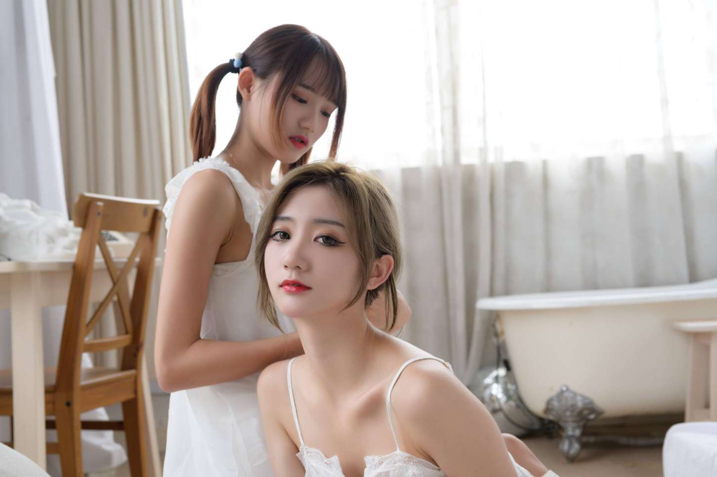 图片[4]-【免费】弹尤克里里的双马尾齐刘海女孩【35P】20024-妹妹图库