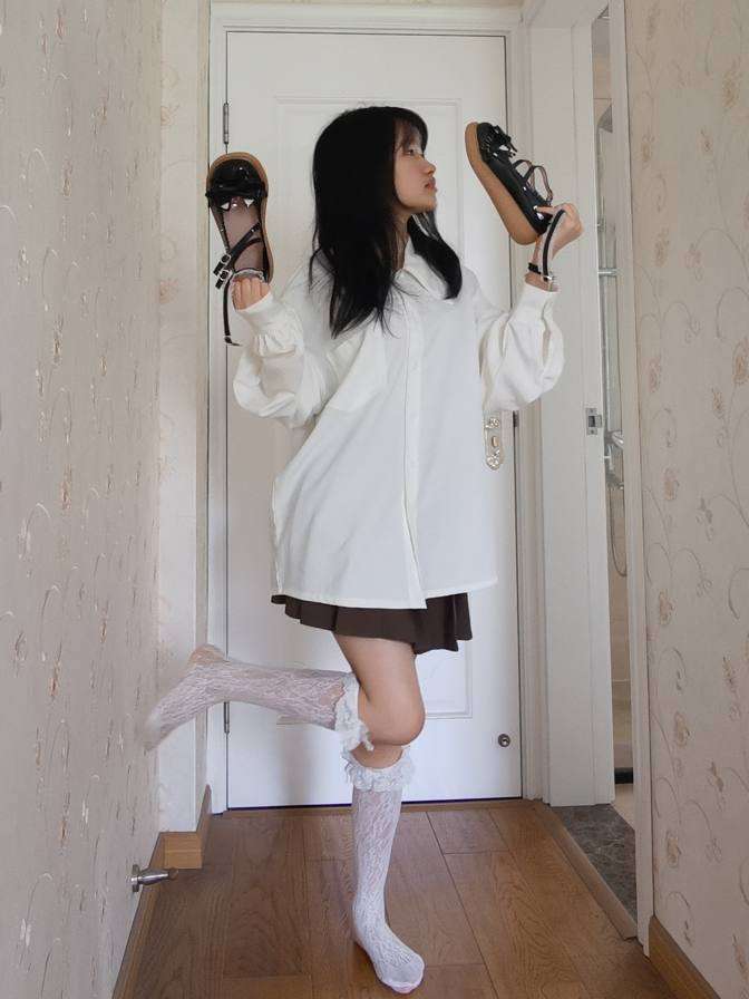 图片[3]-百褶裙可爱又大方的小姑娘【122P】20002-妹妹图库
