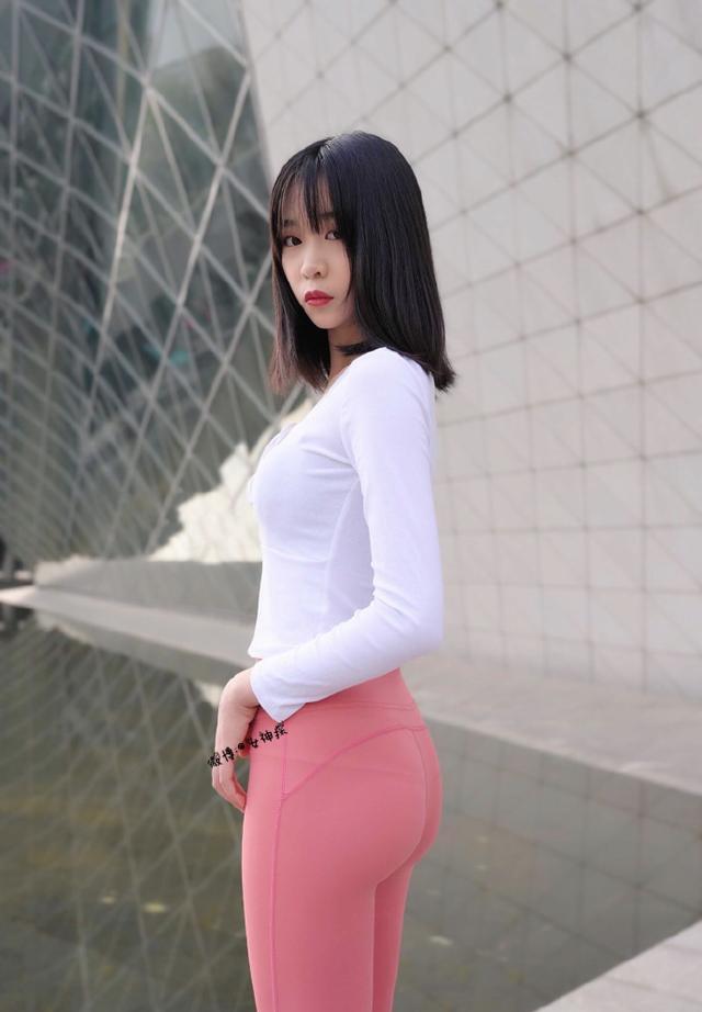 图片[4]-粉色瑜伽裤年轻女孩 J1311 417P17V-14.9GB-妹妹图库