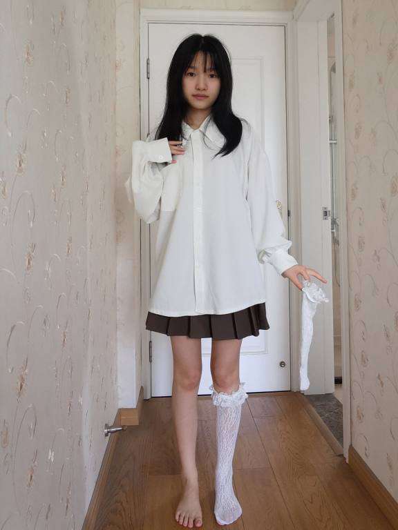 图片[1]-百褶裙可爱又大方的小姑娘【122P】20002-妹妹图库