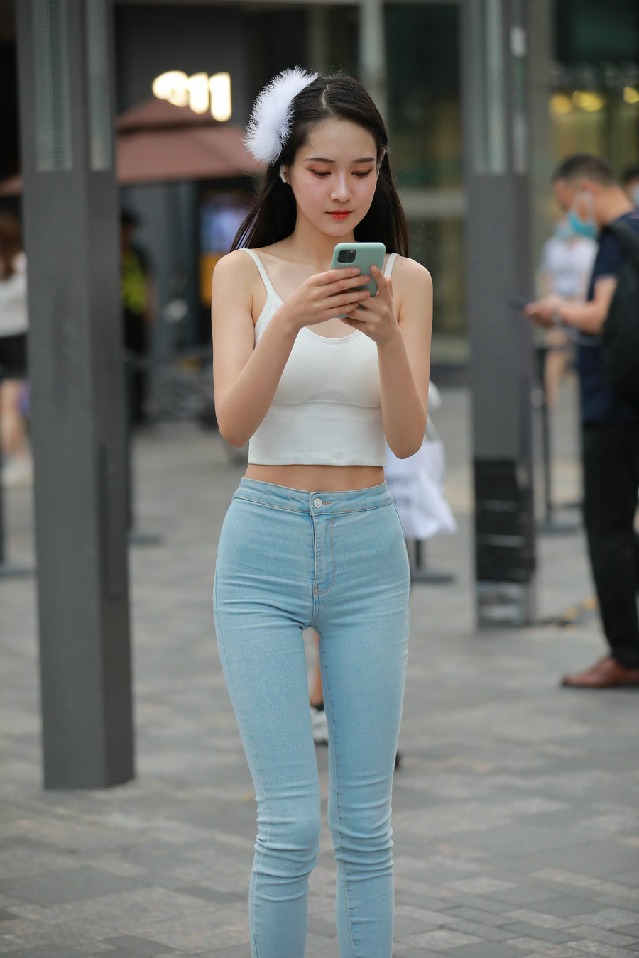 图片[3]-非常漂亮的牛仔裤女孩 J2144 98P1V-1.92GB-妹妹图库