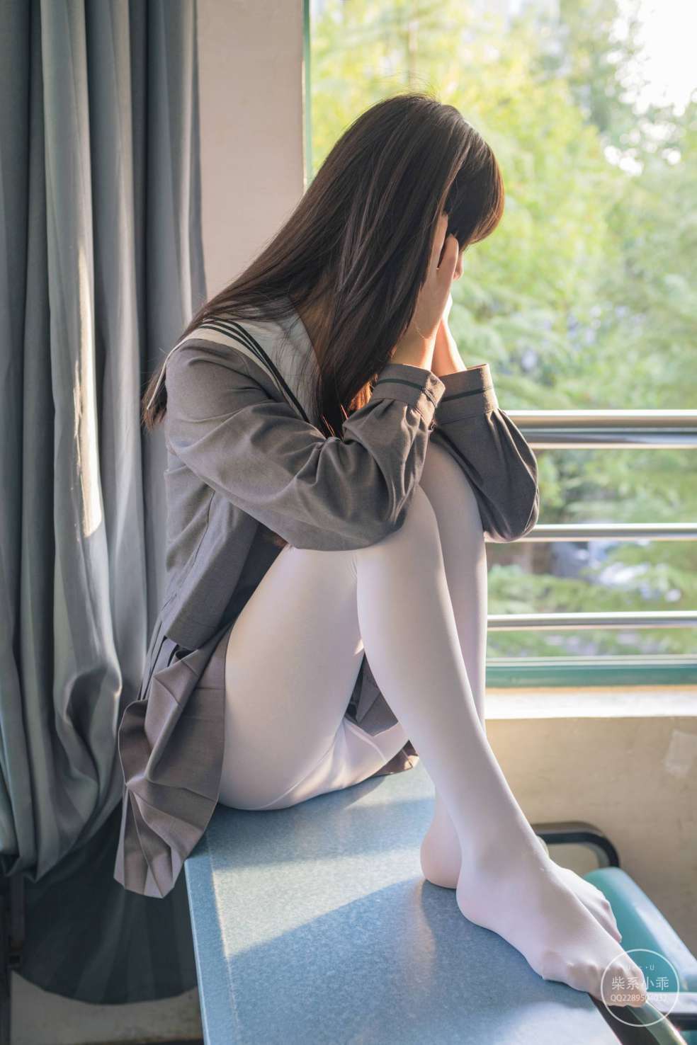 图片[4]-白丝清纯少女真的太可爱了【60P】20001-妹妹图库