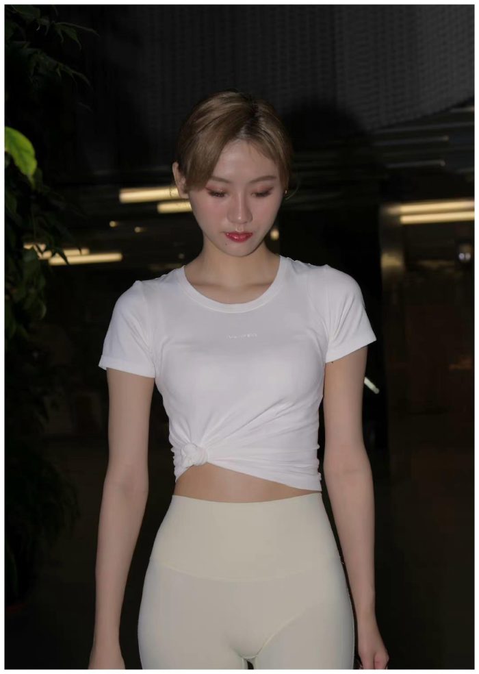 图片[4]-白色瑜伽裤女孩J2213 190P2V-14.6GB-妹妹图库