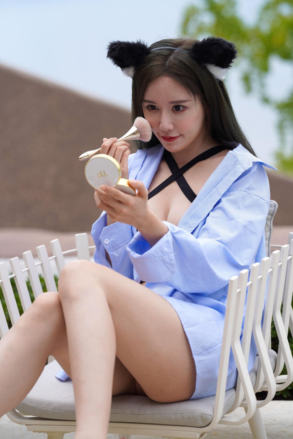 图片[5]-可爱的猫耳朵比基尼美少女【394P】00043-妹妹图库