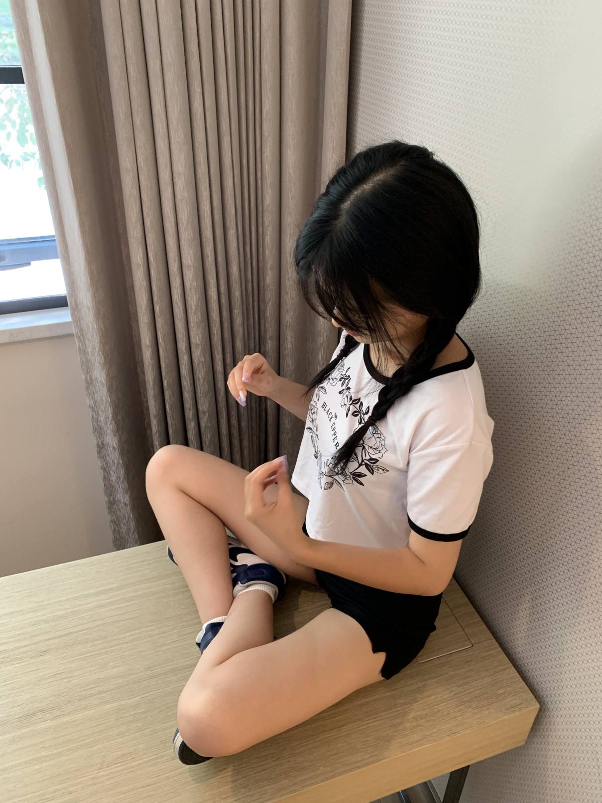 图片[4]-调皮的白袜女孩【149P】20017-妹妹图库