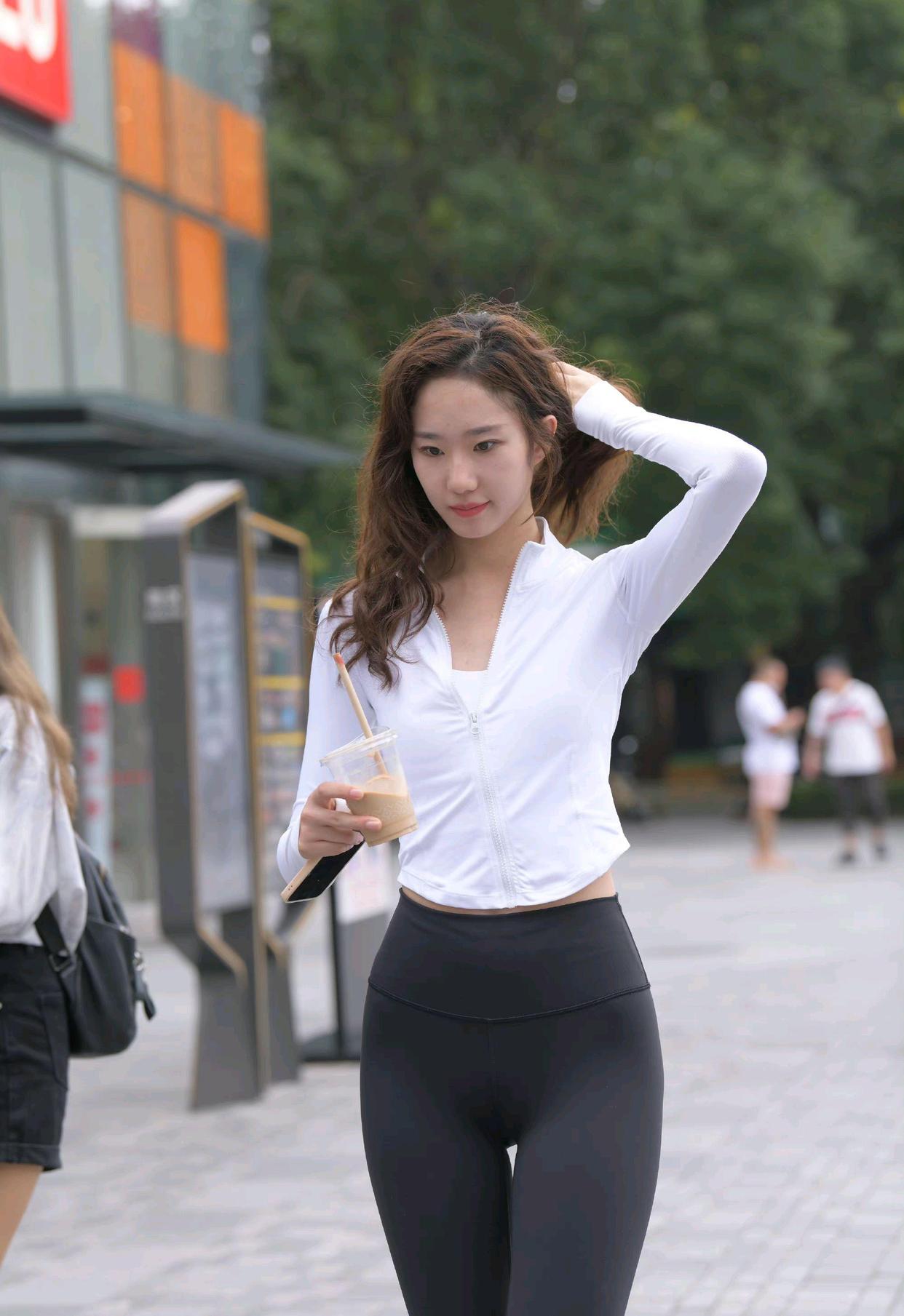 图片[5]-像刘亦菲的黑色瑜伽裤女孩J2237 340P1V-14.8GB-妹妹图库