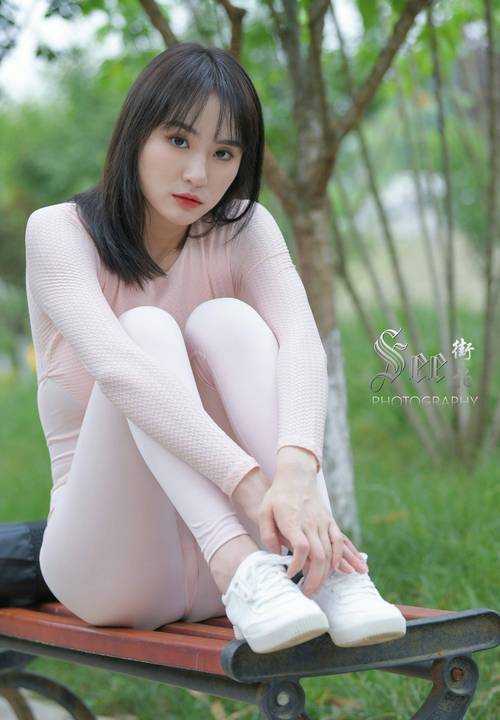 图片[2]-粉粉的瑜伽裤女孩太可爱了 J2090 854P1V-30.4GB-妹妹图库