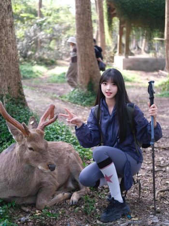 图片[5]-爱爬山的瑜伽裤MM，太甜美了！~-妹妹图库