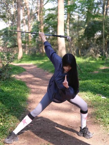 图片[2]-爱爬山的瑜伽裤MM，太甜美了！~-妹妹图库