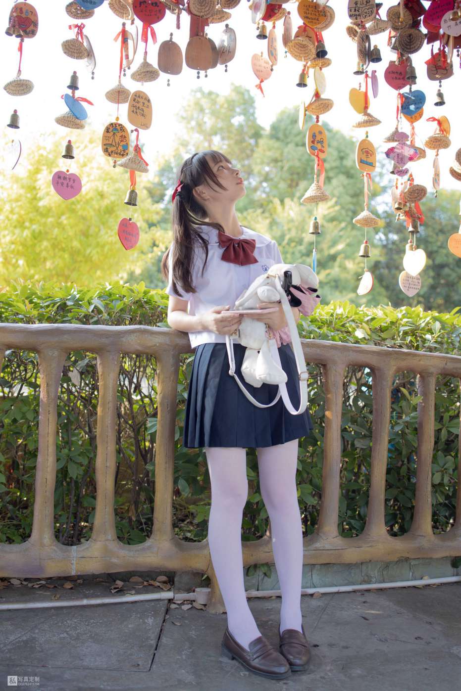 图片[5]-眼神好清澈的双马尾白丝女孩【75P】20019-妹妹图库