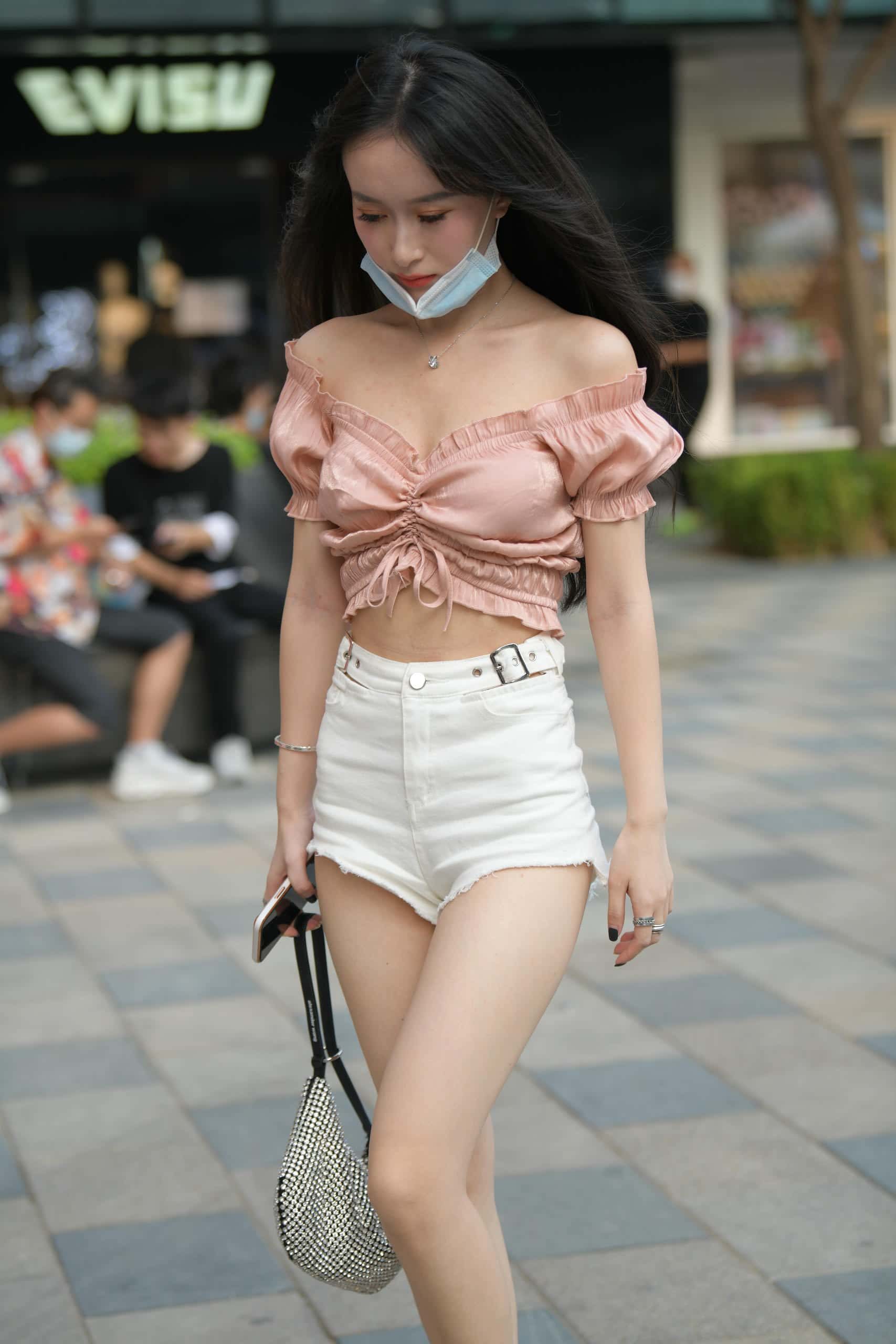 图片[4]-清纯动人粉白搭配【100P】J7926-妹妹图库