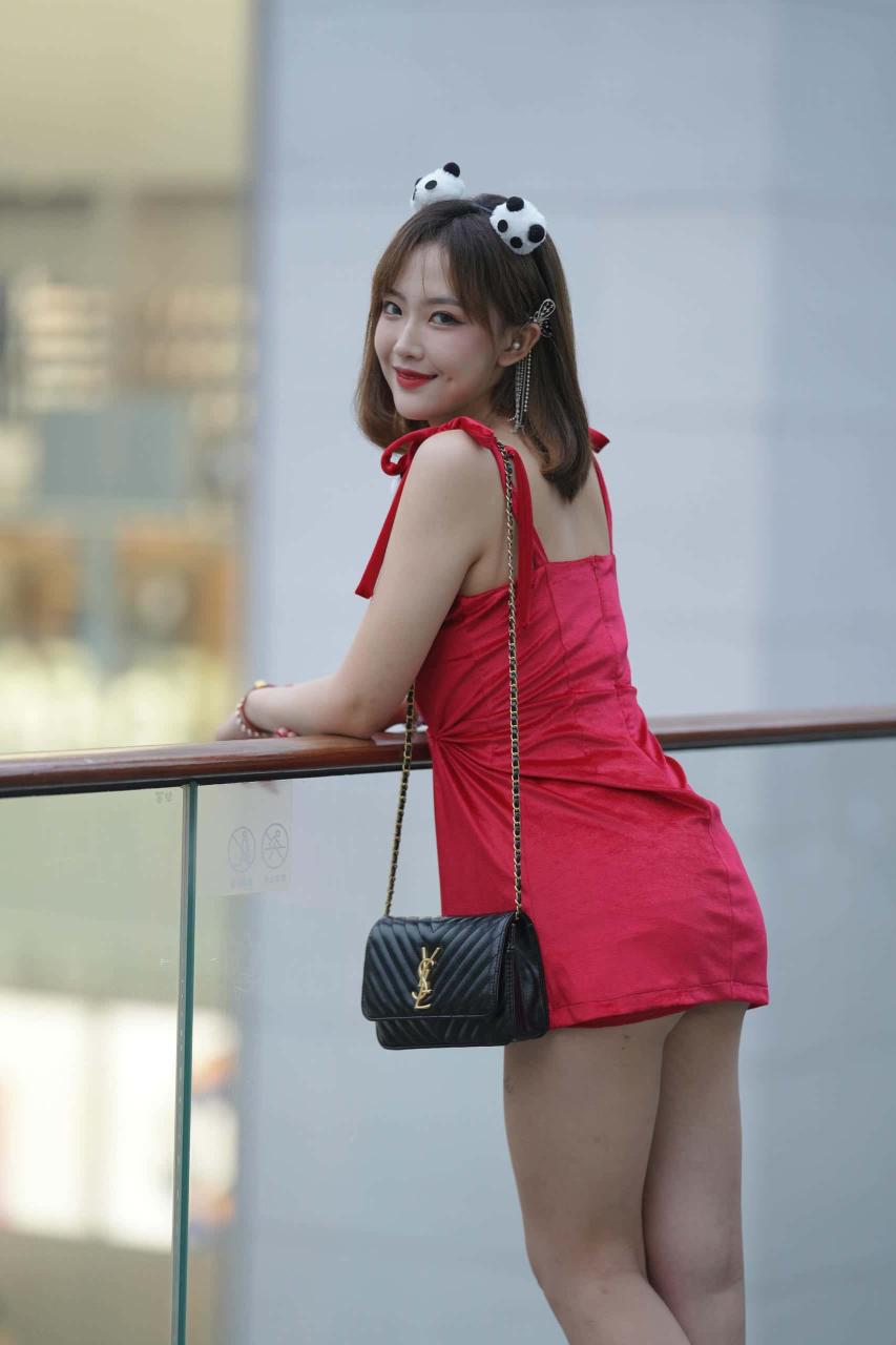 图片[4]-P0316 亮眼红色吊带裙【352P】5.56GB-妹妹图库