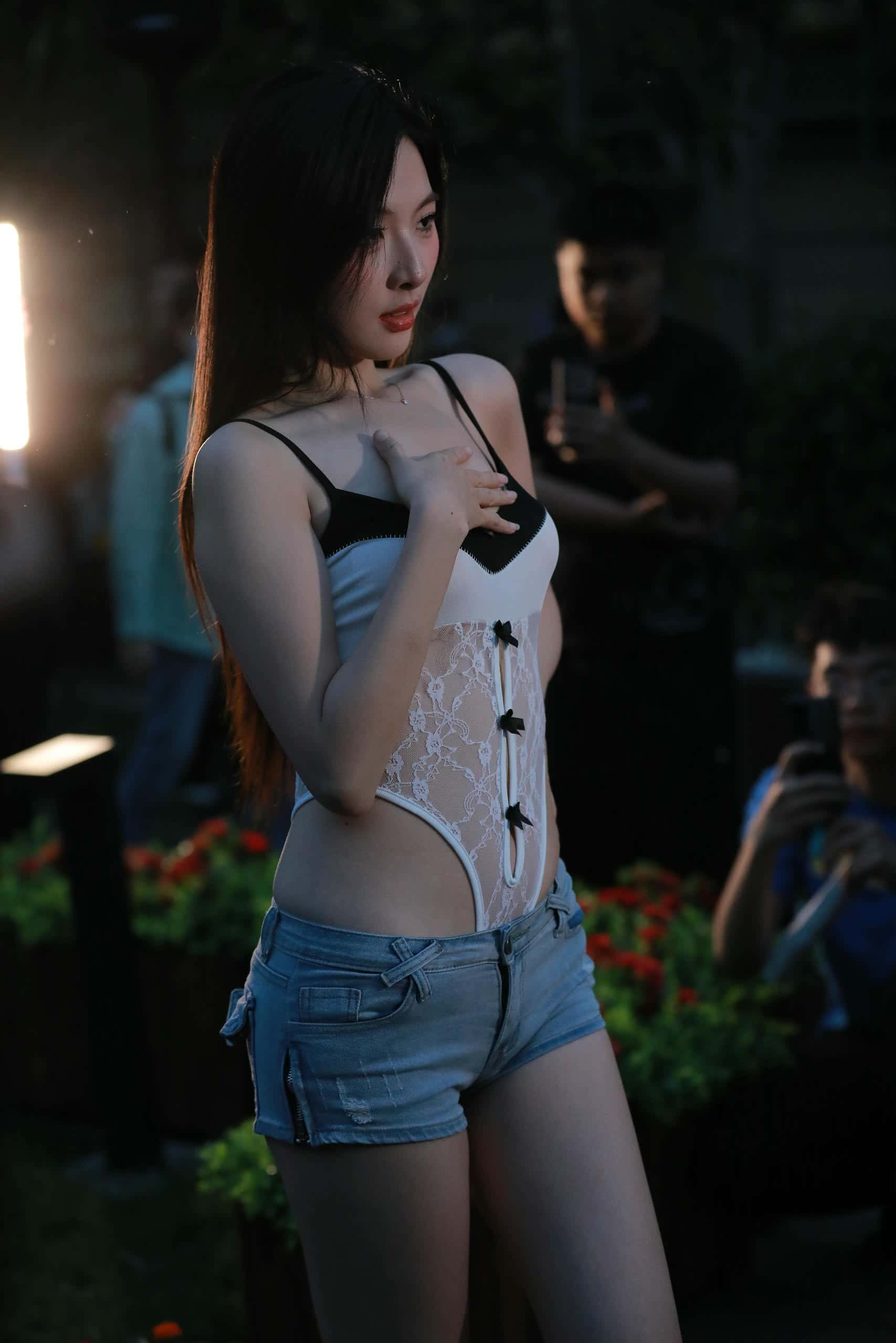 P0305 甜美牛仔短裤【125P】1.12GB-妹妹图库