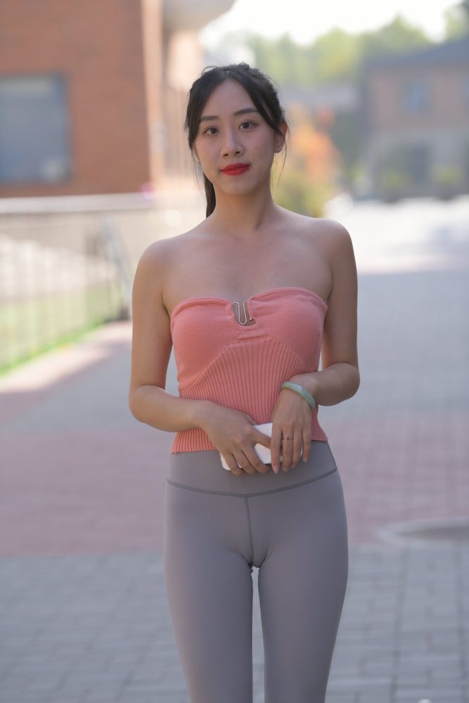 灰色瑜伽裤女孩J4905 522P1V-25.8GB-妹妹图库