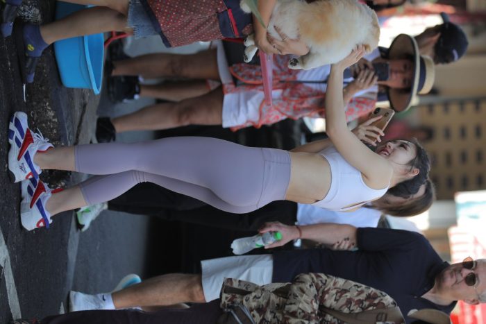 逛街的马尾辫瑜伽老师【556P】00016-妹妹图库