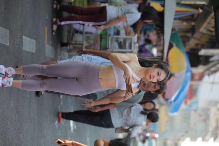 逛街的马尾辫瑜伽老师【556P】00016-妹妹图库