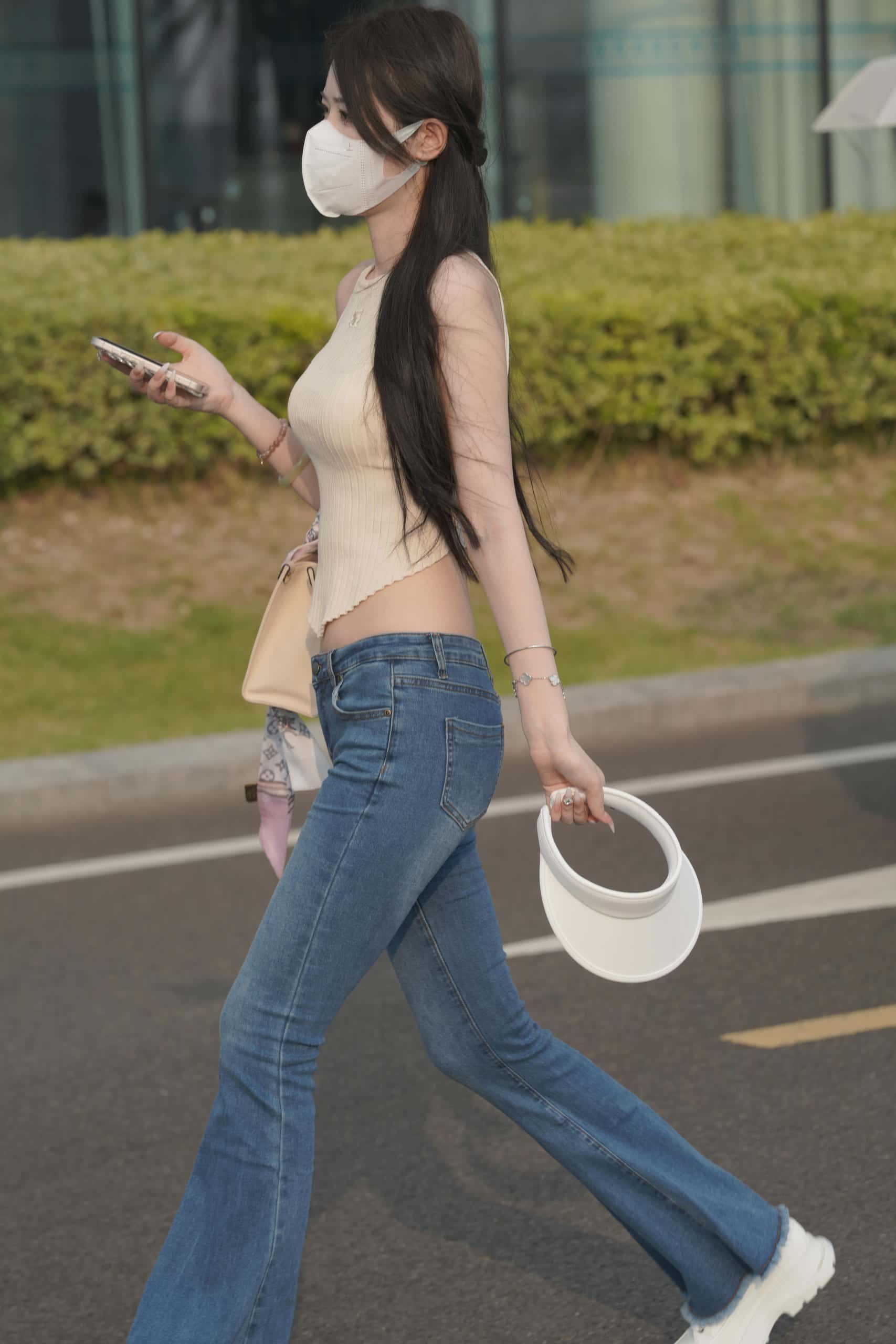 清纯喇叭牛仔裤女孩 【79P】J3591-妹妹图库