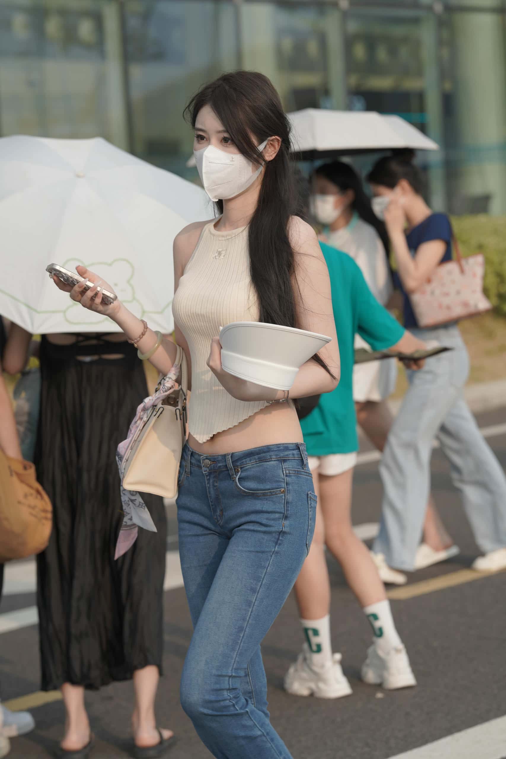 清纯喇叭牛仔裤女孩 【79P】J3591-妹妹图库