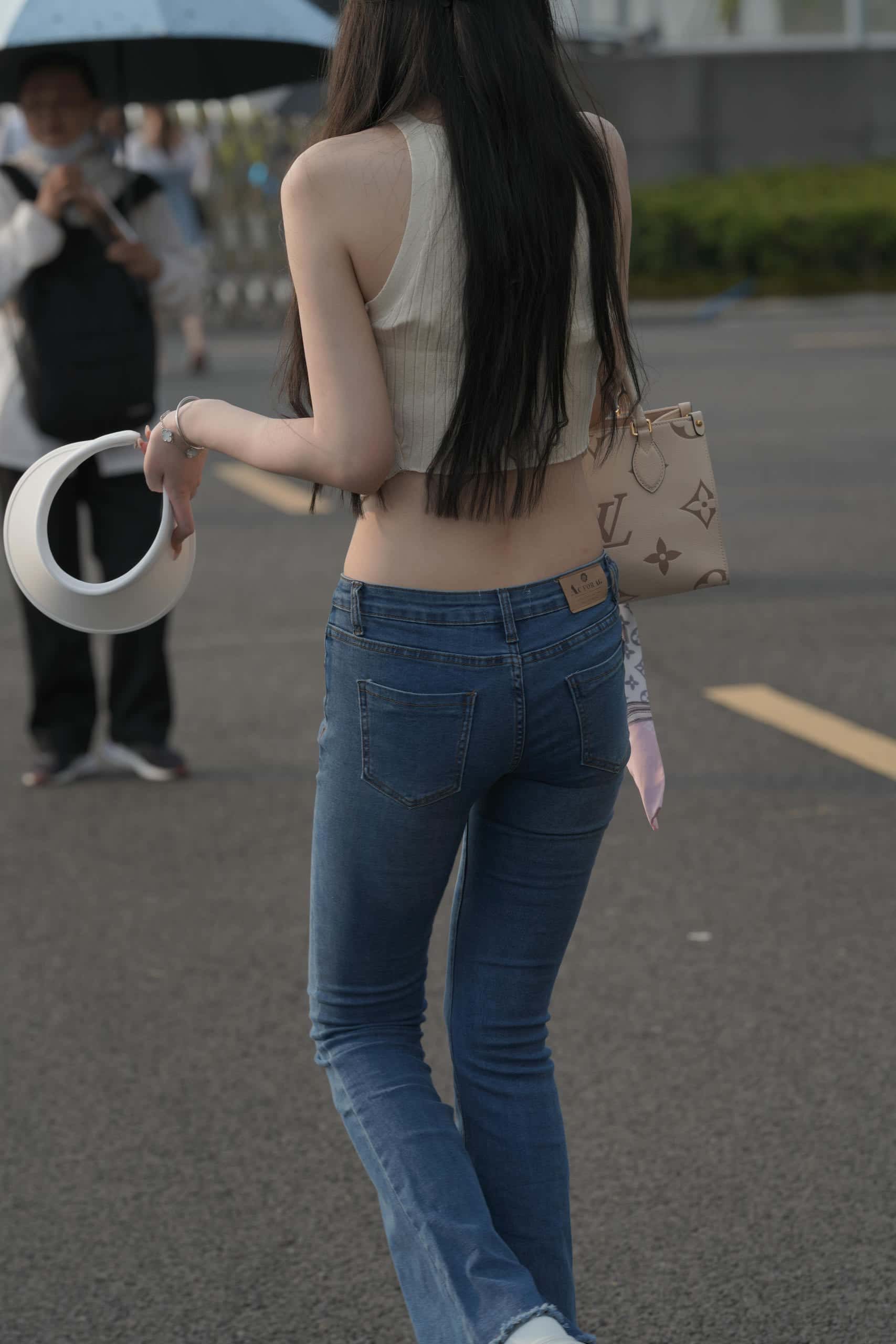 清纯喇叭牛仔裤女孩 【79P】J3591-妹妹图库