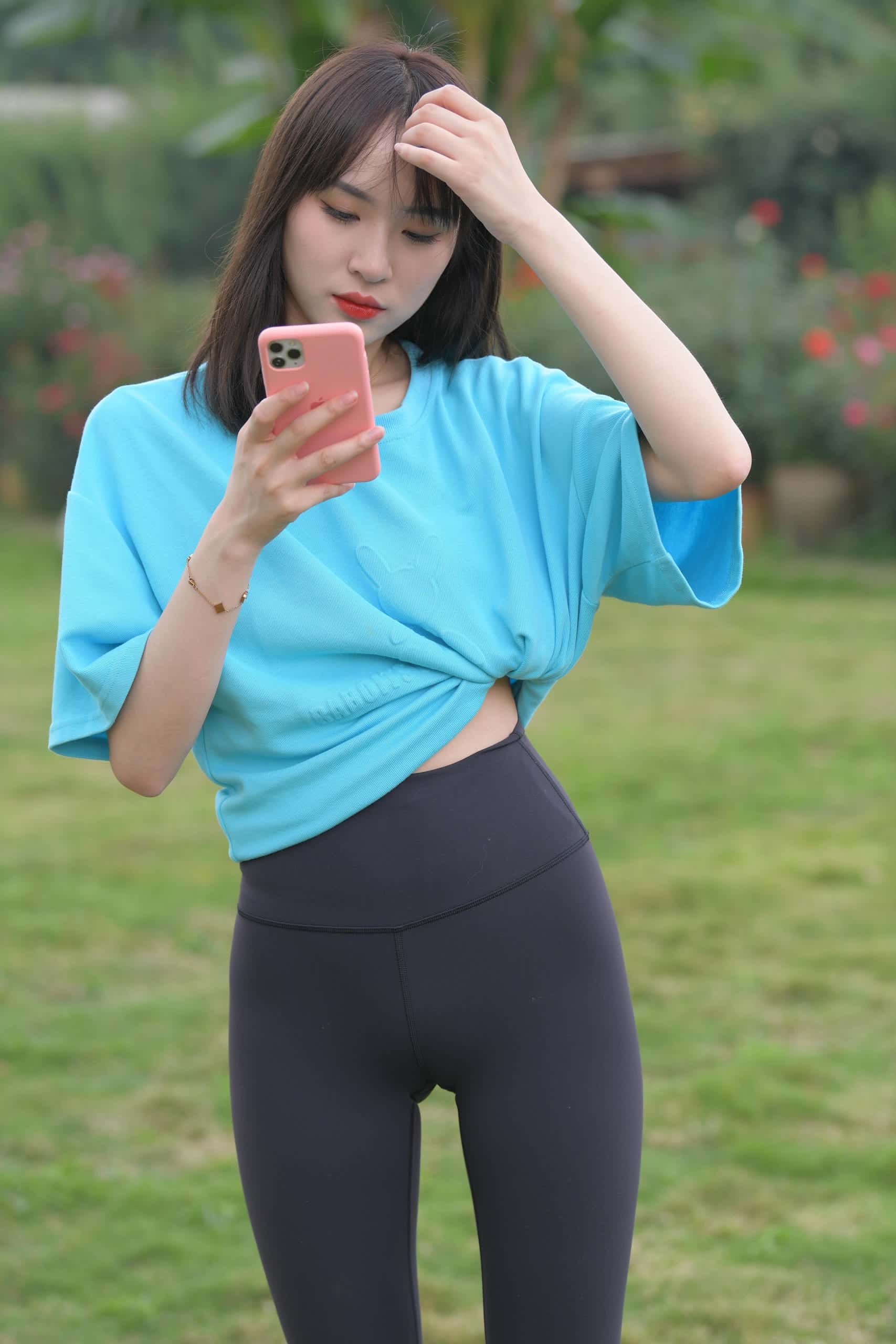 乖乖女瑜伽裤女孩【538P】J2224-妹妹图库