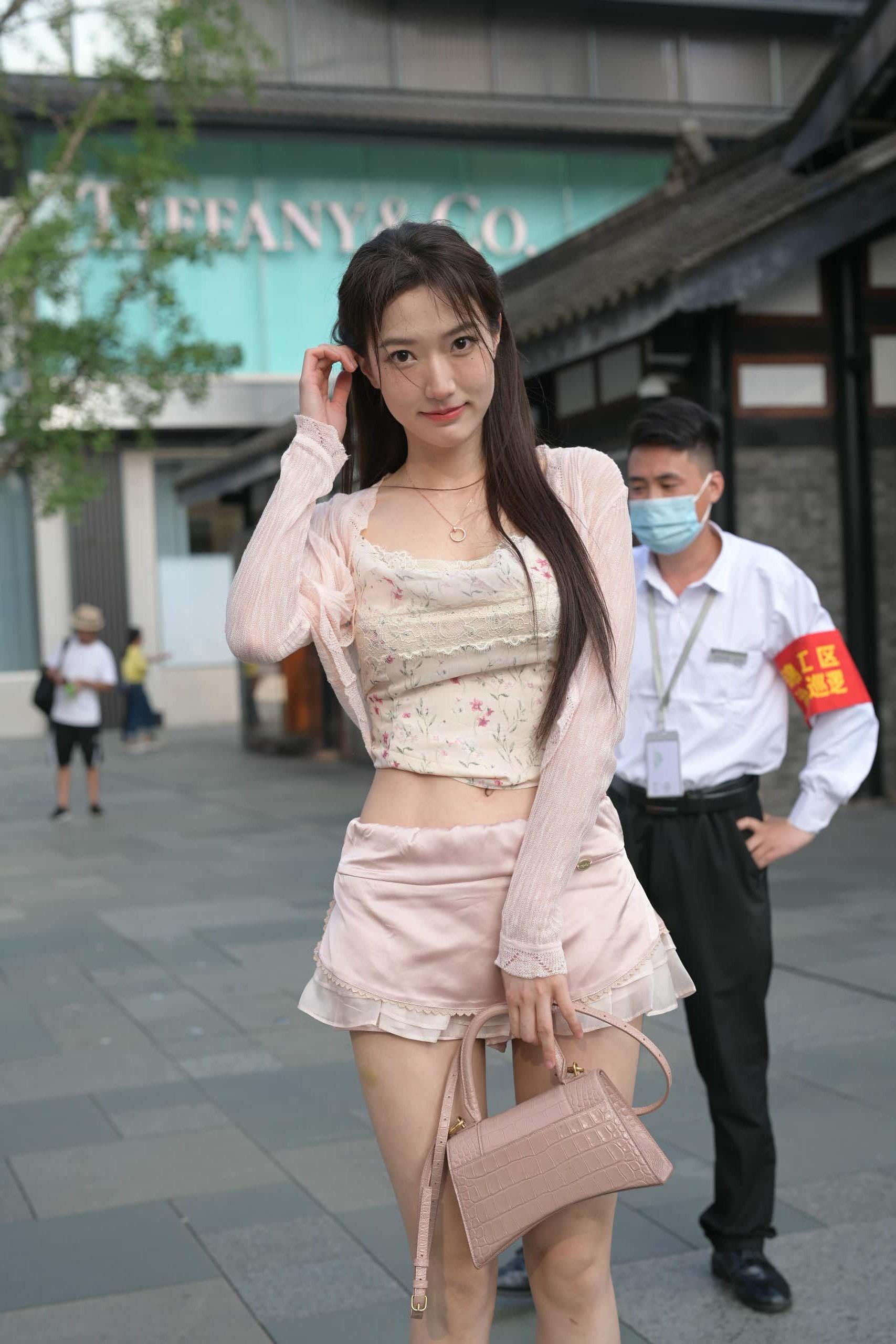 穿蕾丝蛋糕裙的粉色系少女【131P】J7577-妹妹图库