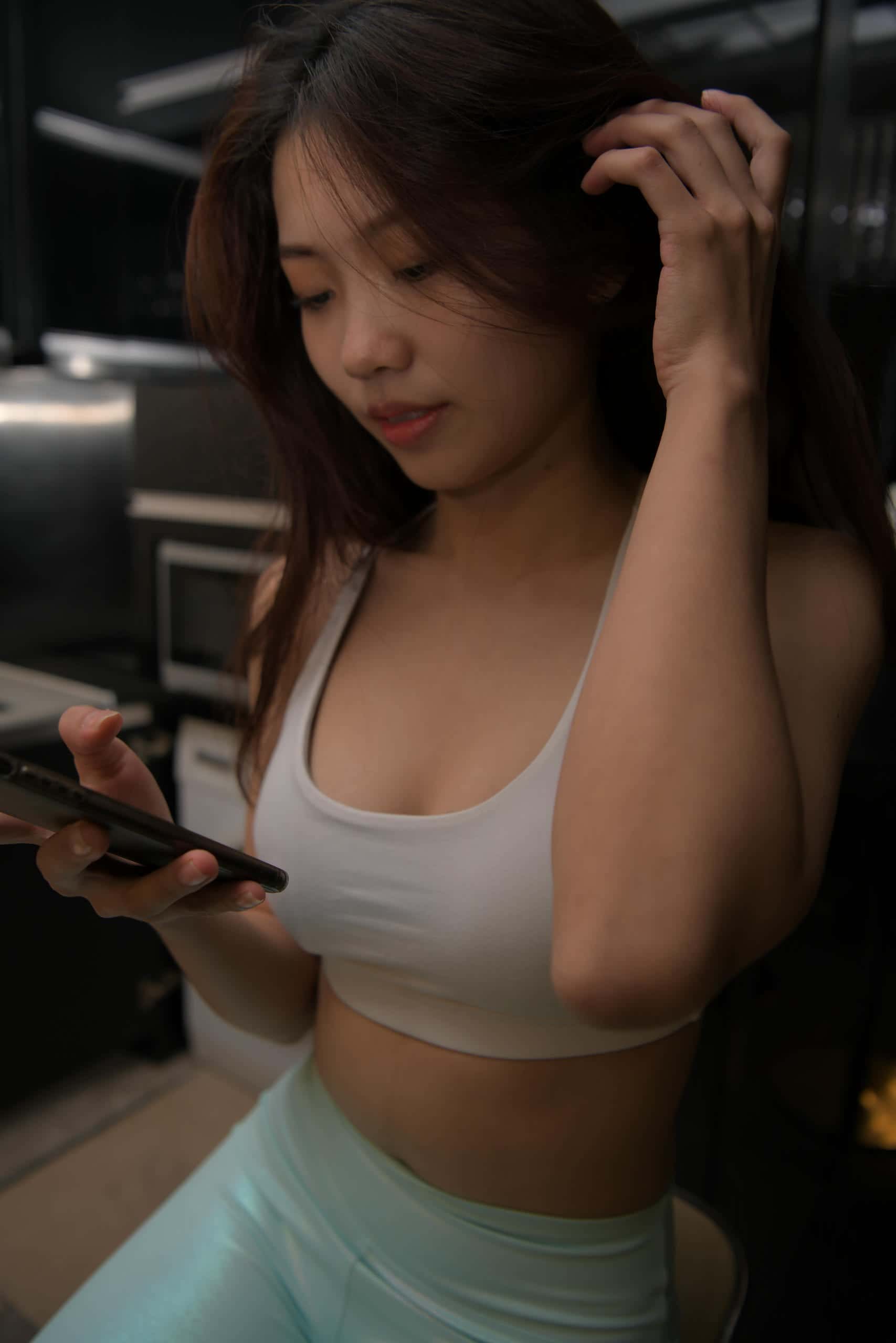 图片[4]-户外玩耍的瑜伽裤小姐姐【467P】J1419-妹妹图库