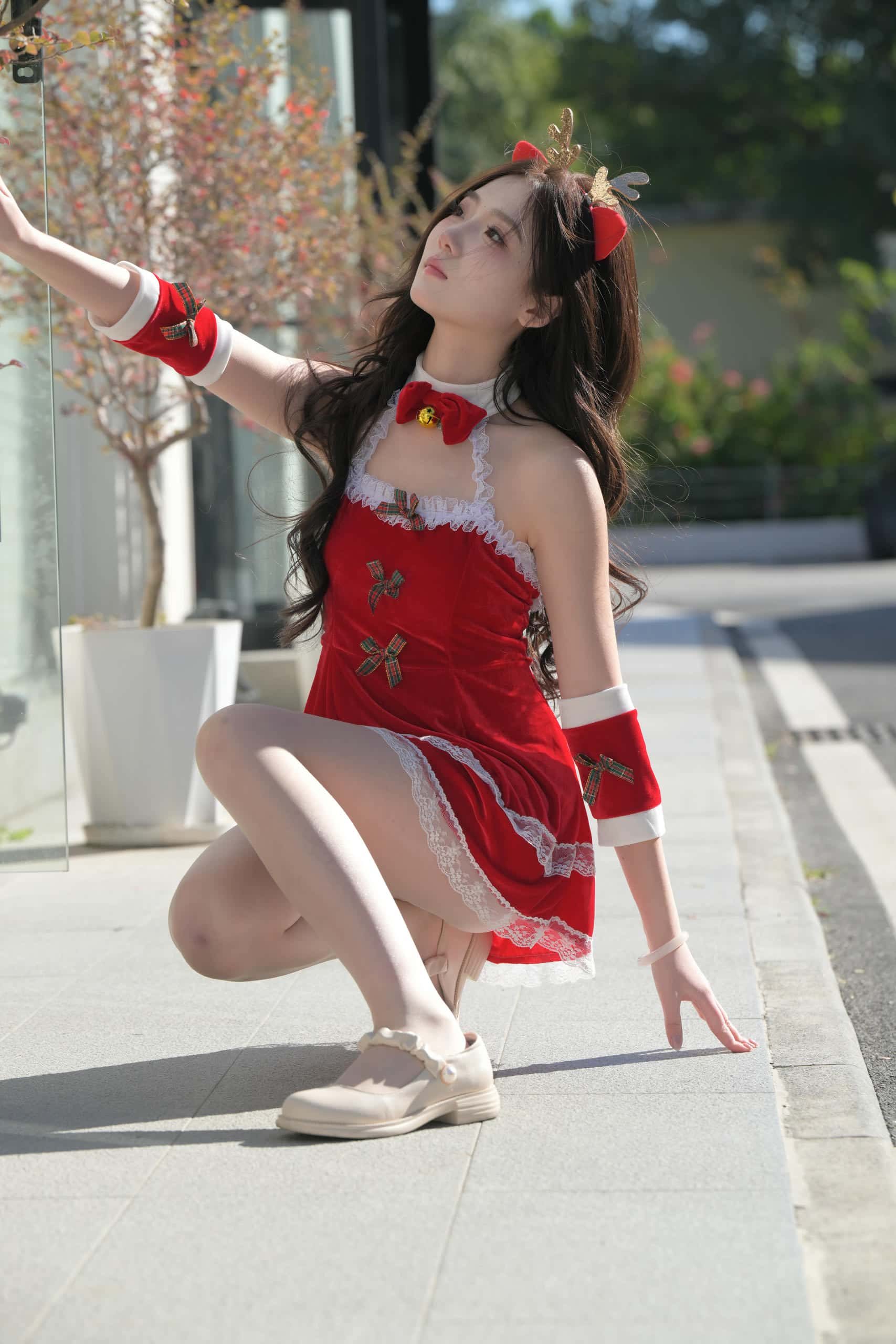 图片[5]-圣诞美眉【1096P】J8264-妹妹图库