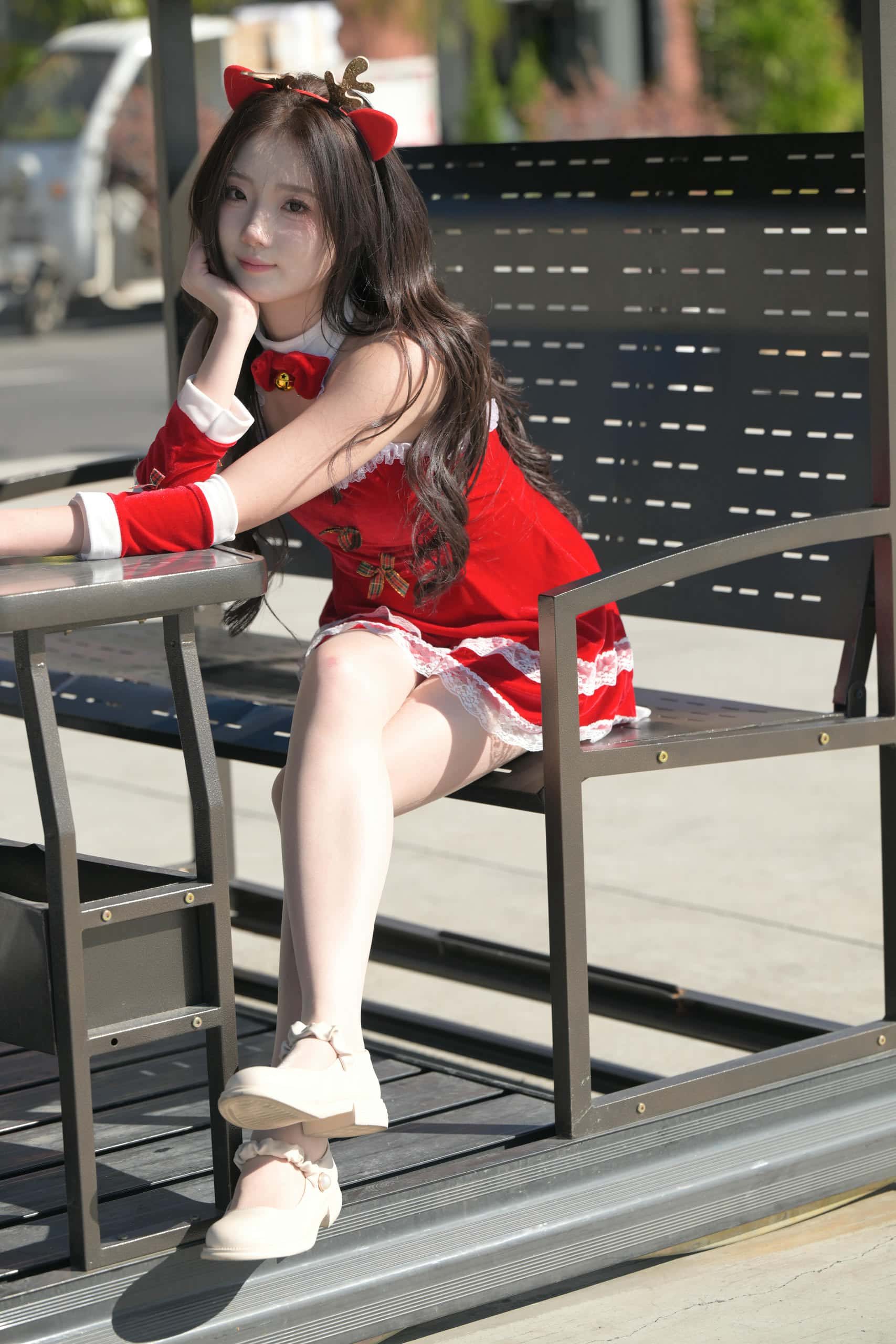 图片[6]-圣诞美眉【1096P】J8264-妹妹图库