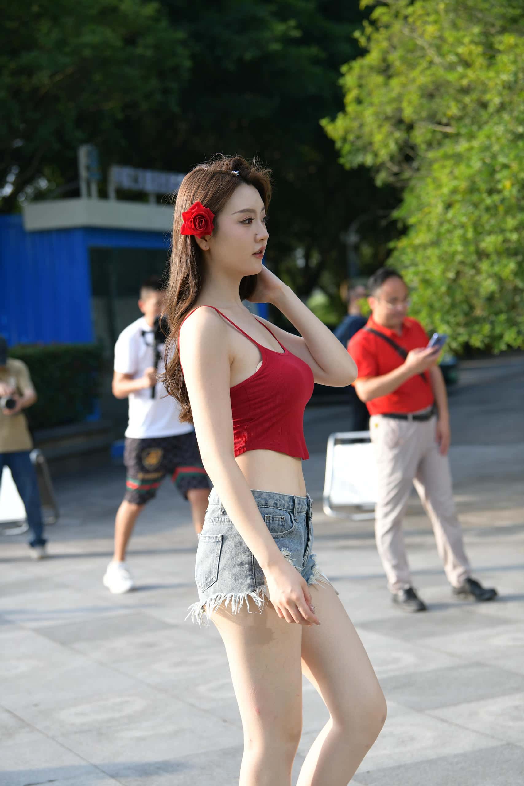 图片[4]-甜美牛仔裤女孩【157P】P0223-妹妹图库